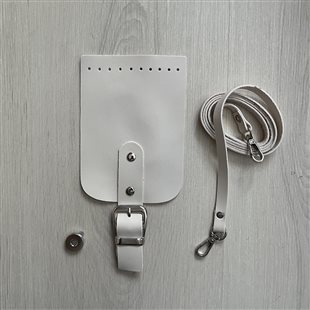 Sada na kabelku - crossbody - ecru